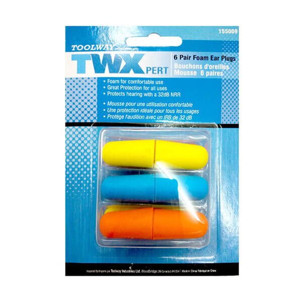 TWX Ear Plug Foam